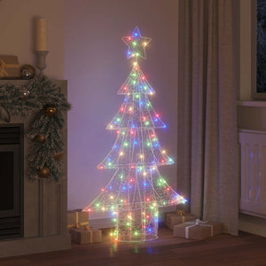Mehrfarbiger LED Weihnachtsbaum Acryl 150cm