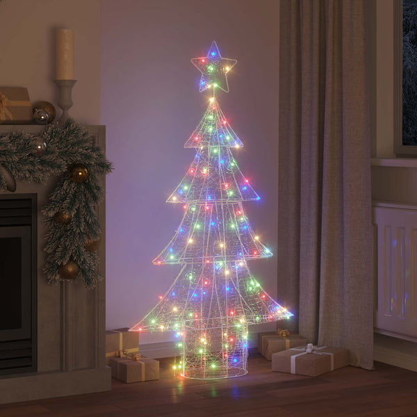 Mehrfarbiger LED Weihnachtsbaum Acryl 150cm