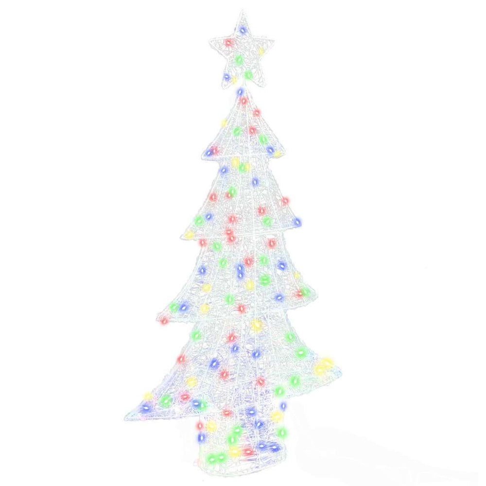 Mehrfarbiger LED Weihnachtsbaum Acryl 150cm