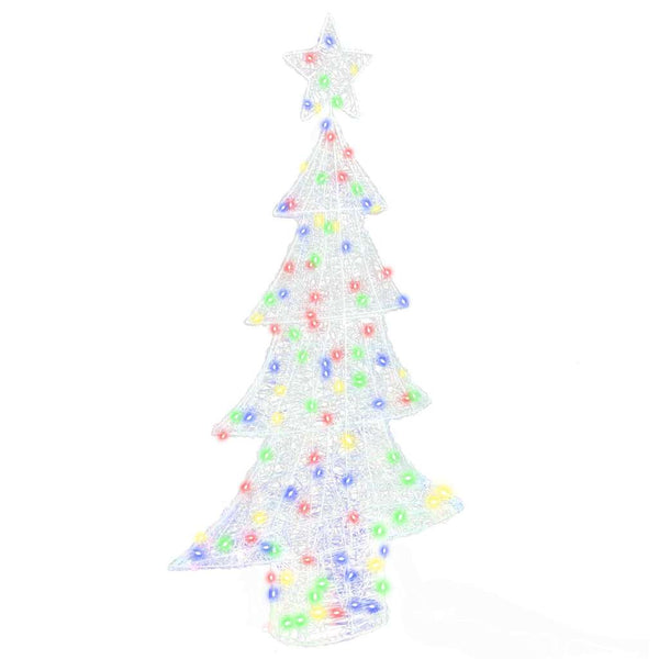 Mehrfarbiger LED Weihnachtsbaum Acryl 150cm