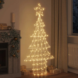 LED Weihnachtsbaum Acryl Warmweiß 150cm