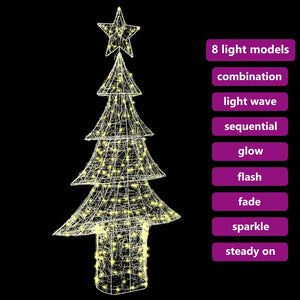 LED Weihnachtsbaum Acryl Warmweiß 150cm