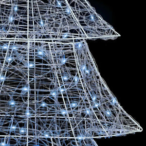 LED Weihnachtsbaum Acryl Kaltweiß 180cm