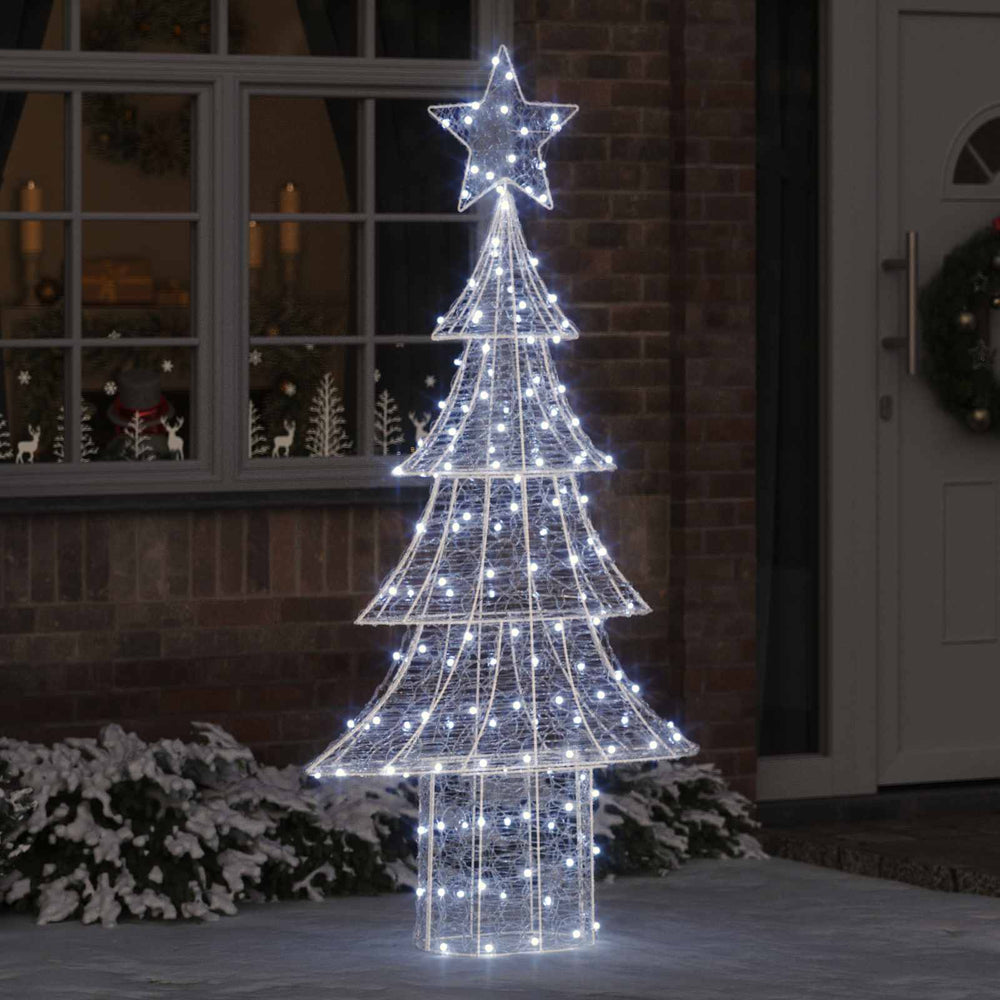 LED Weihnachtsbaum Acryl Kaltweiß 180cm