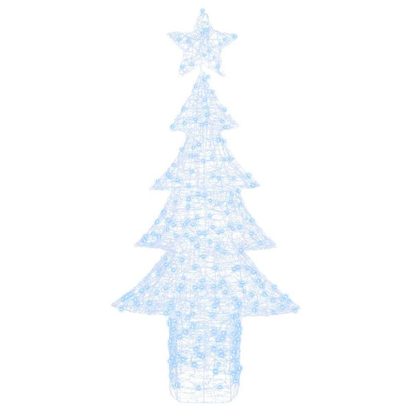 LED Weihnachtsbaum Acryl Kaltweiß 180cm
