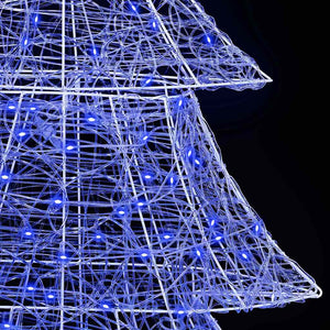 Weihnachtsbaum mit 240 LEDs Blau 180cm