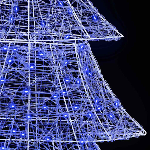 Weihnachtsbaum mit 240 LEDs Blau 180cm