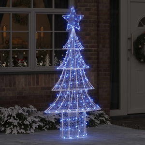 Weihnachtsbaum mit 240 LEDs Blau 180cm
