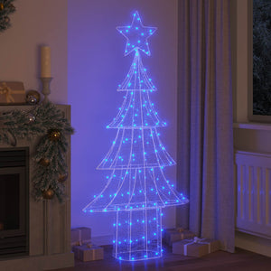 Weihnachtsbaum mit 240 LEDs Blau 180cm