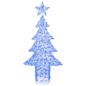 Weihnachtsbaum mit 240 LEDs Blau 180cm