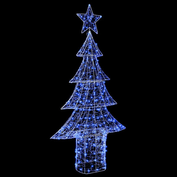Weihnachtsbaum mit 240 LEDs Blau 180cm