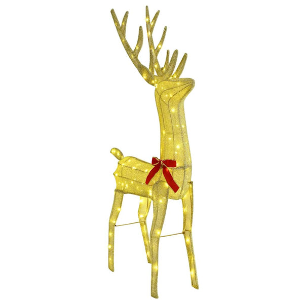 Rentier Schlitten Warmweiß Weihnachtsdeko