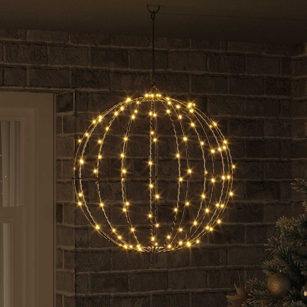 LED-Ball, Warmweiß, 50,5 cm, Metall