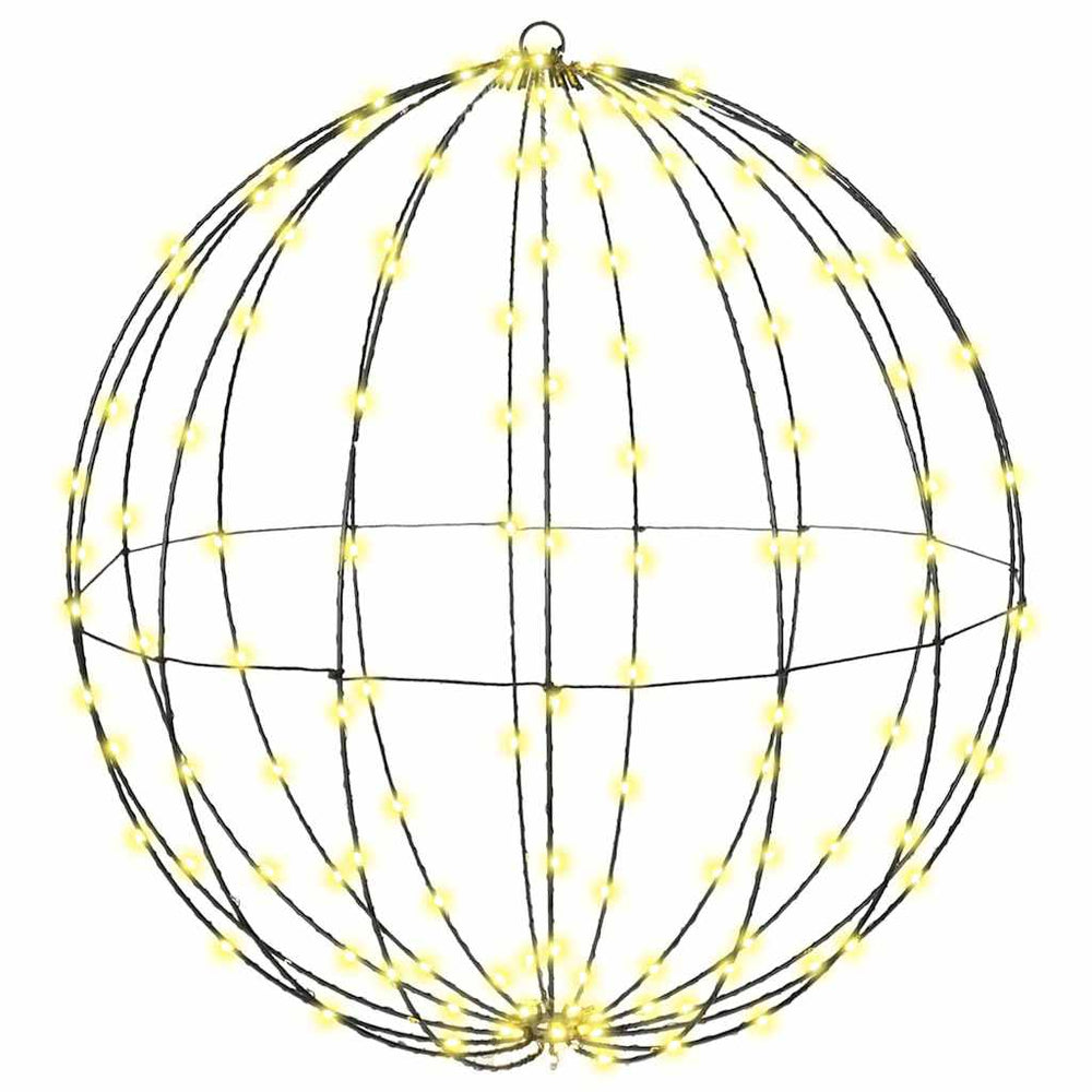 LED Ball Warmweiß Metall Deko 63cm