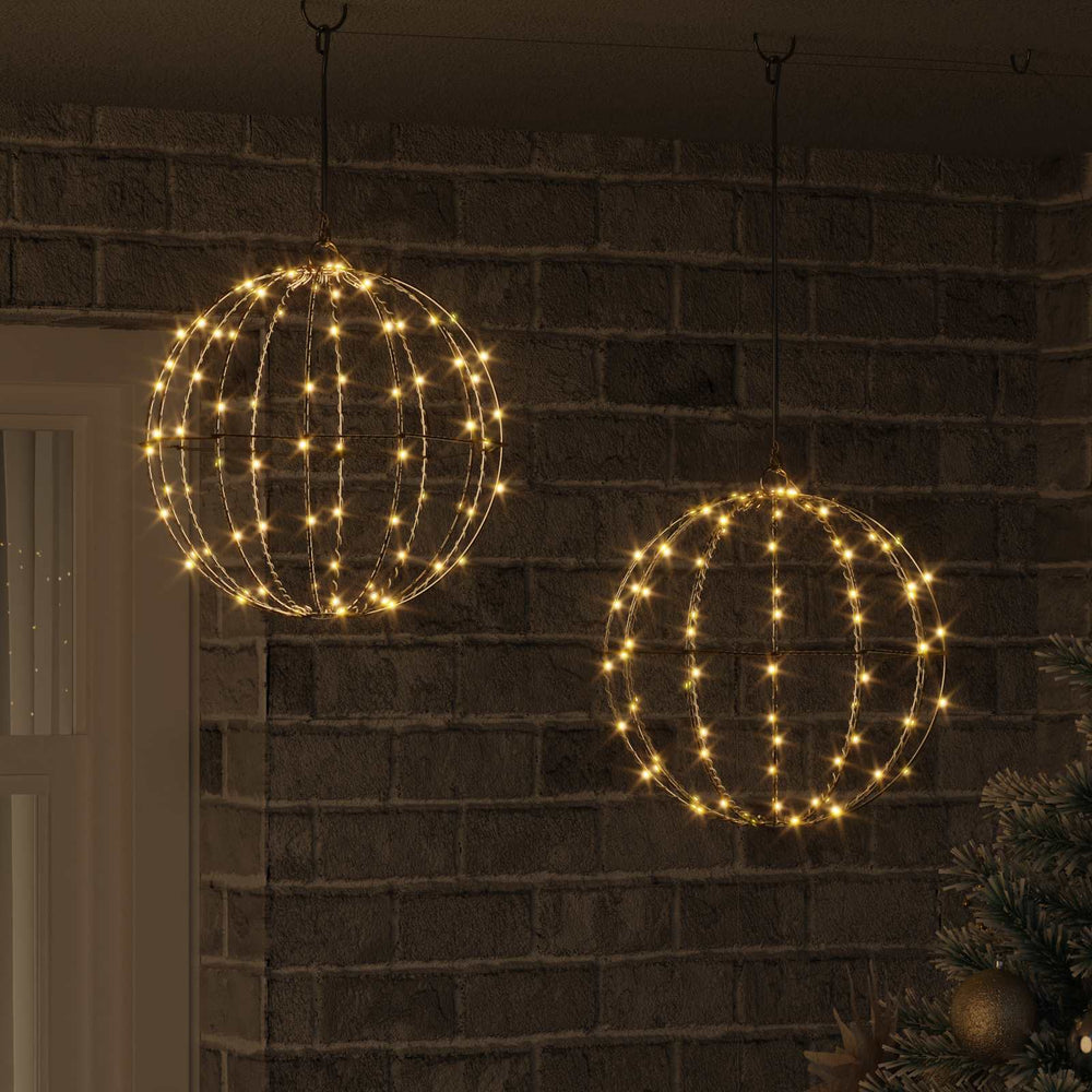 LED Kugel Warmweiß 2er Set