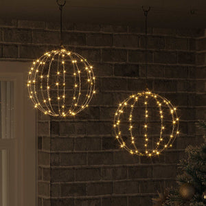 LED Kugel Warmweiß 2er Set