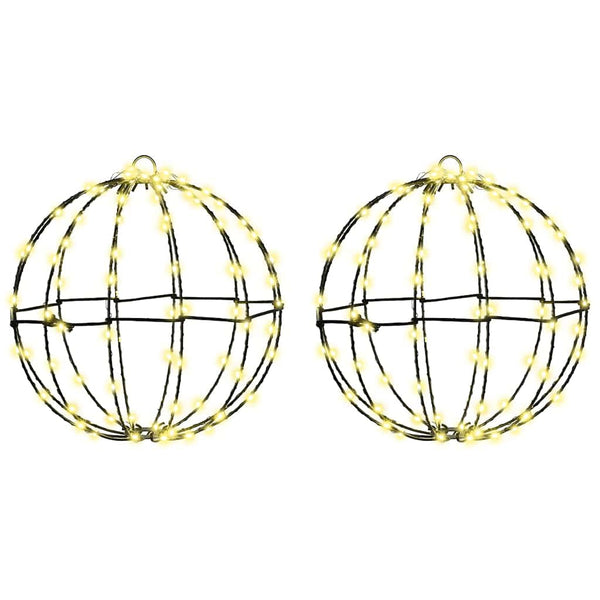 LED Kugel Warmweiß 2er Set