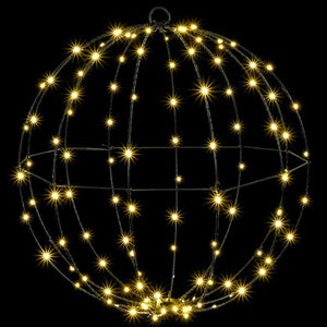 LED Ball Deko Warmweiß 2er Set