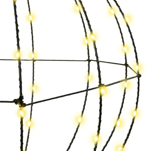 LED Ball Deko Warmweiß 2er Set