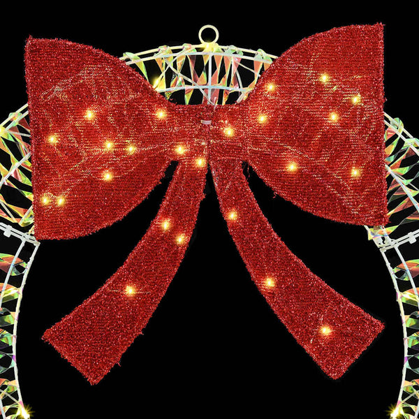 LED Kranz Warmweiß 76cm Weihnachtsdeko
