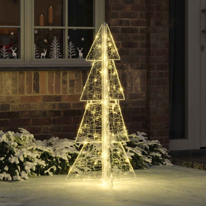 LED Acryl Weihnachtsbaum Warmweiß 120cm