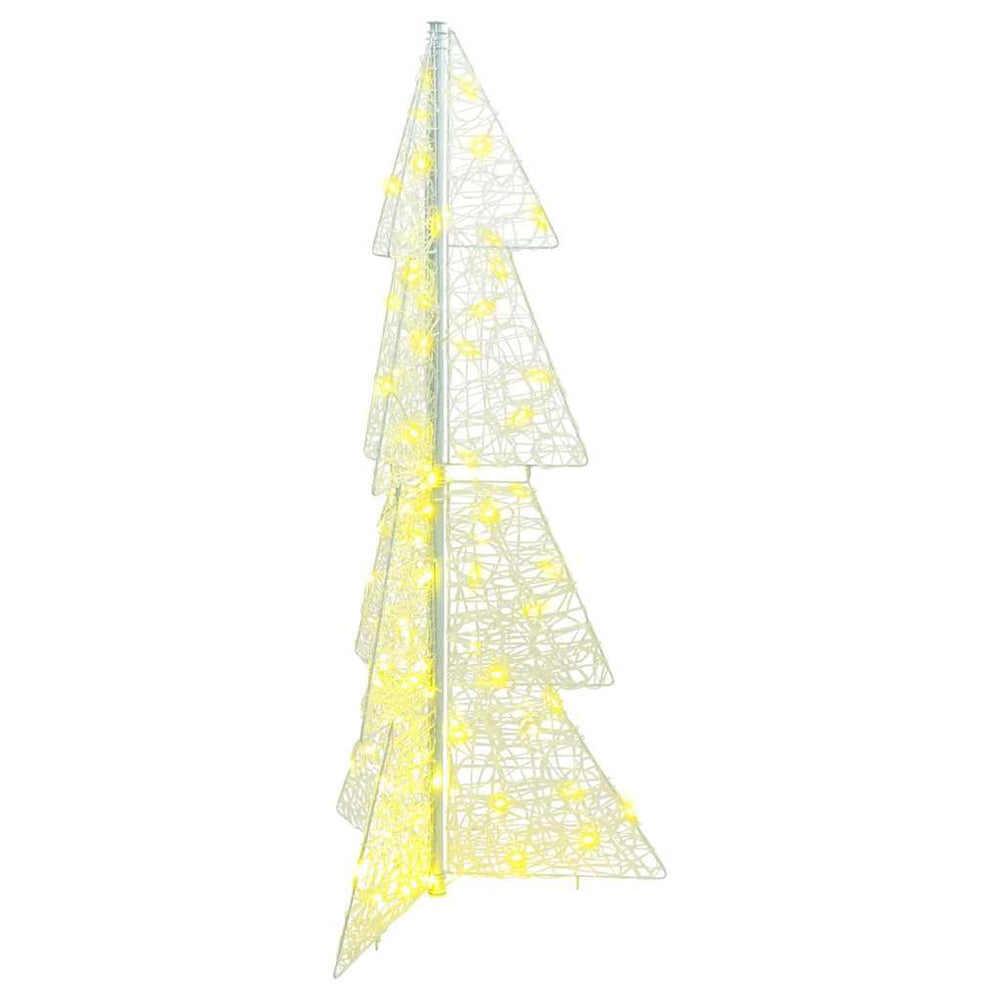 LED Acryl Weihnachtsbaum Warmweiß 120cm