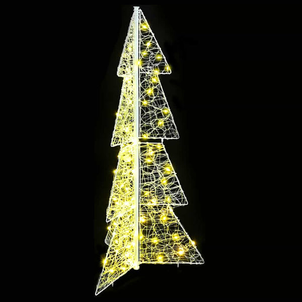 LED Acryl Weihnachtsbaum Warmweiß 120cm
