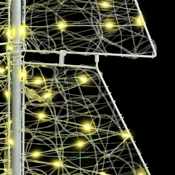 LED Weihnachtsbaum Acryl Warmweiß 180cm