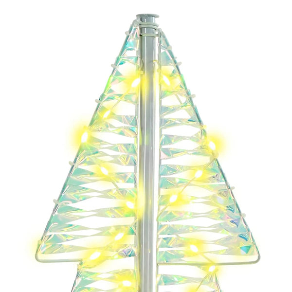 Weihnachtsbaum mit 100 LEDs Warmweiß 120cm