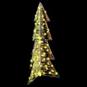 Weihnachtsbaum mit 100 LEDs Warmweiß 120cm