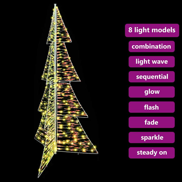 LED Weihnachtsbaum Warmweiß 180cm