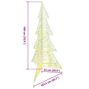 LED Weihnachtsbaum Warmweiß 180cm