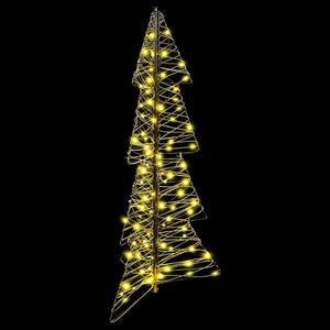 Weihnachtsbaum Rattan 120cm mit 100 LEDs Warmweiß