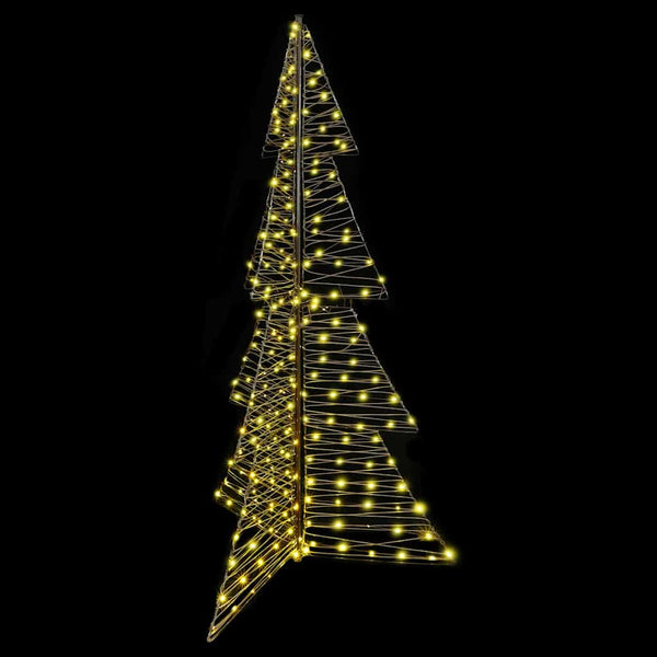 Weihnachtsbaum mit 240 LEDs Warmweiß 180cm