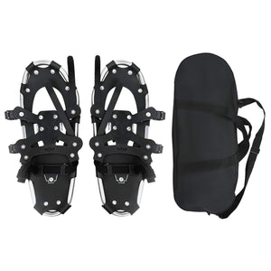 3-in-1 Schneeschuhe Silber/Schwarz