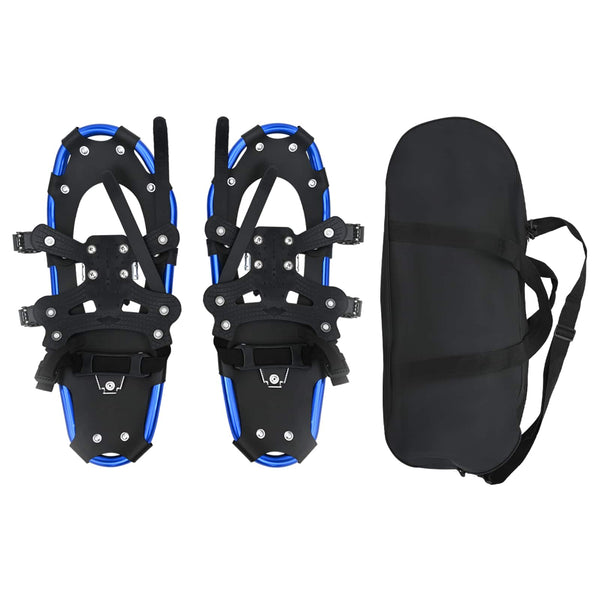 3-in-1 Schneeschuhe Blau/Schwarz 53,5 cm