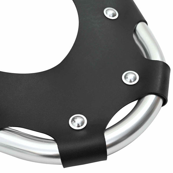 3-in-1 Schneeschuhe Silber Schwarz 63cm