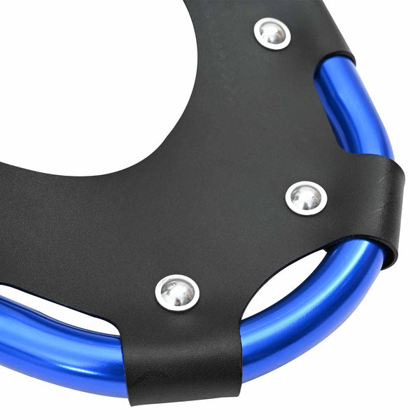 3-in-1 Schneeschuhe Blau/Schwarz 63 cm