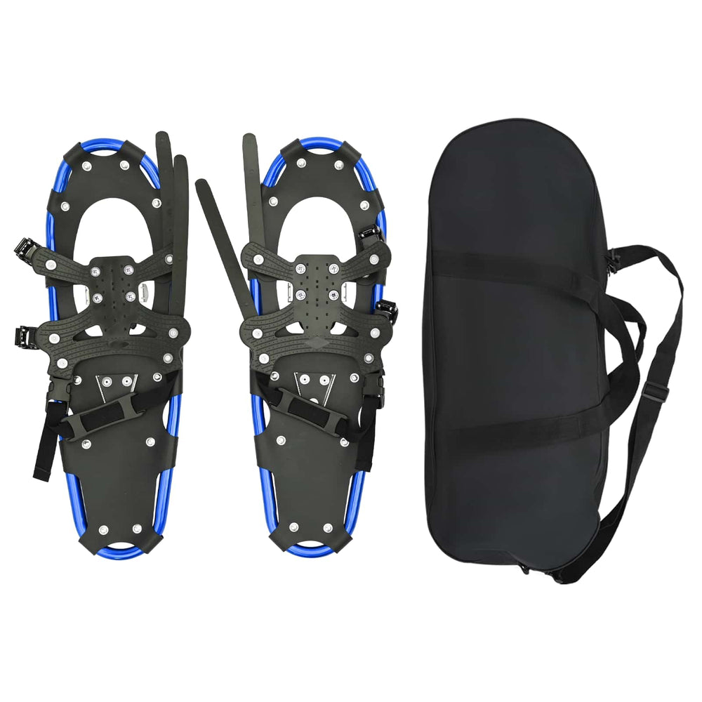 3-in-1 Schneeschuhe Blau/Schwarz 63 cm