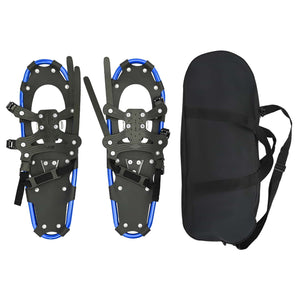 3-in-1 Schneeschuhe Blau/Schwarz 63 cm