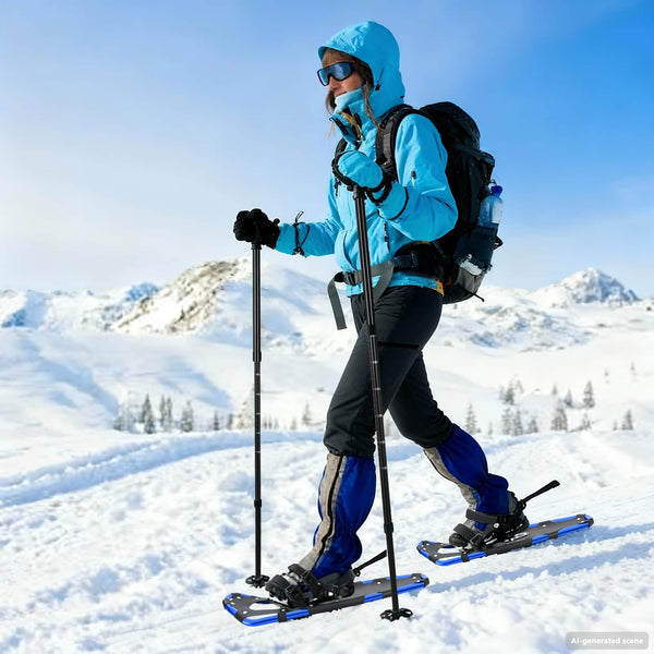 Schneeschuhe 3-in-1 Blau/Schwarz 78,5 cm