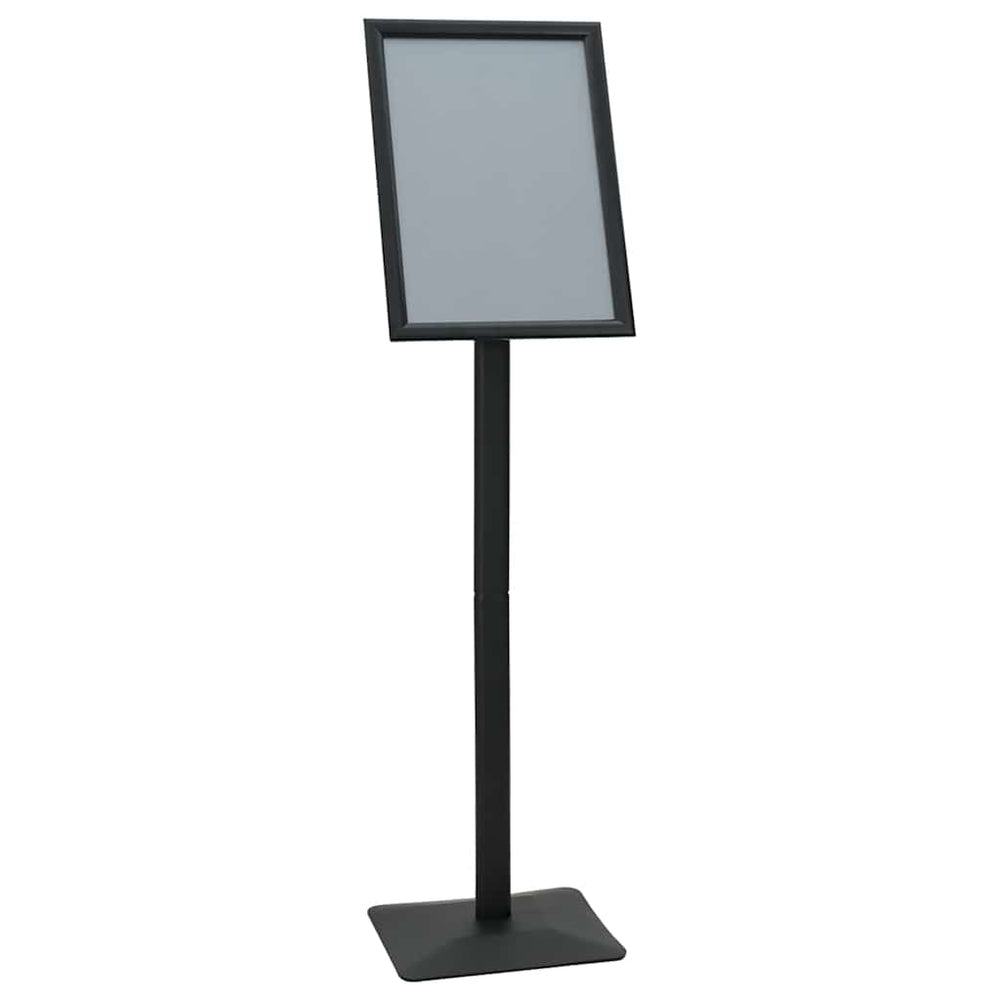 A3 Podest Posterständer Silber Gusseisen