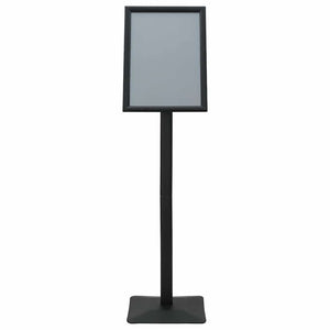 A3 Podest Posterständer Silber Gusseisen