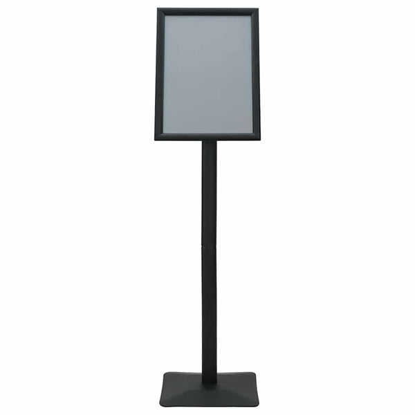 A3 Podest Posterständer Silber Gusseisen