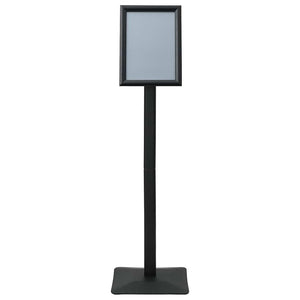 A4 Podest Plakatständer Silber