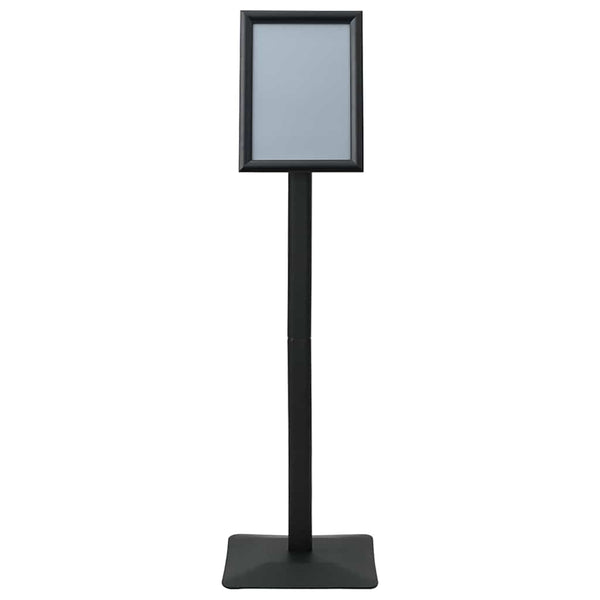 A4 Podest Plakatständer Silber