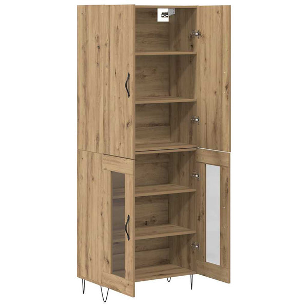 Highboard 2er Set Artisan Eiche