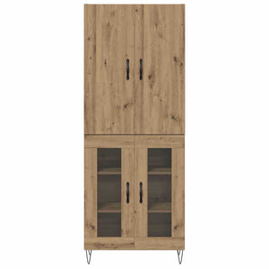 Highboard 2er Set Artisan Eiche