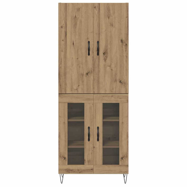 Highboard 2er Set Artisan Eiche