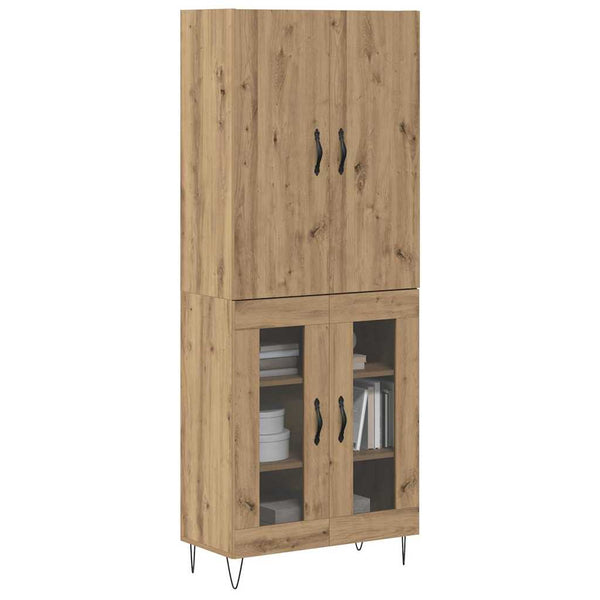 Highboard 2er Set Artisan Eiche
